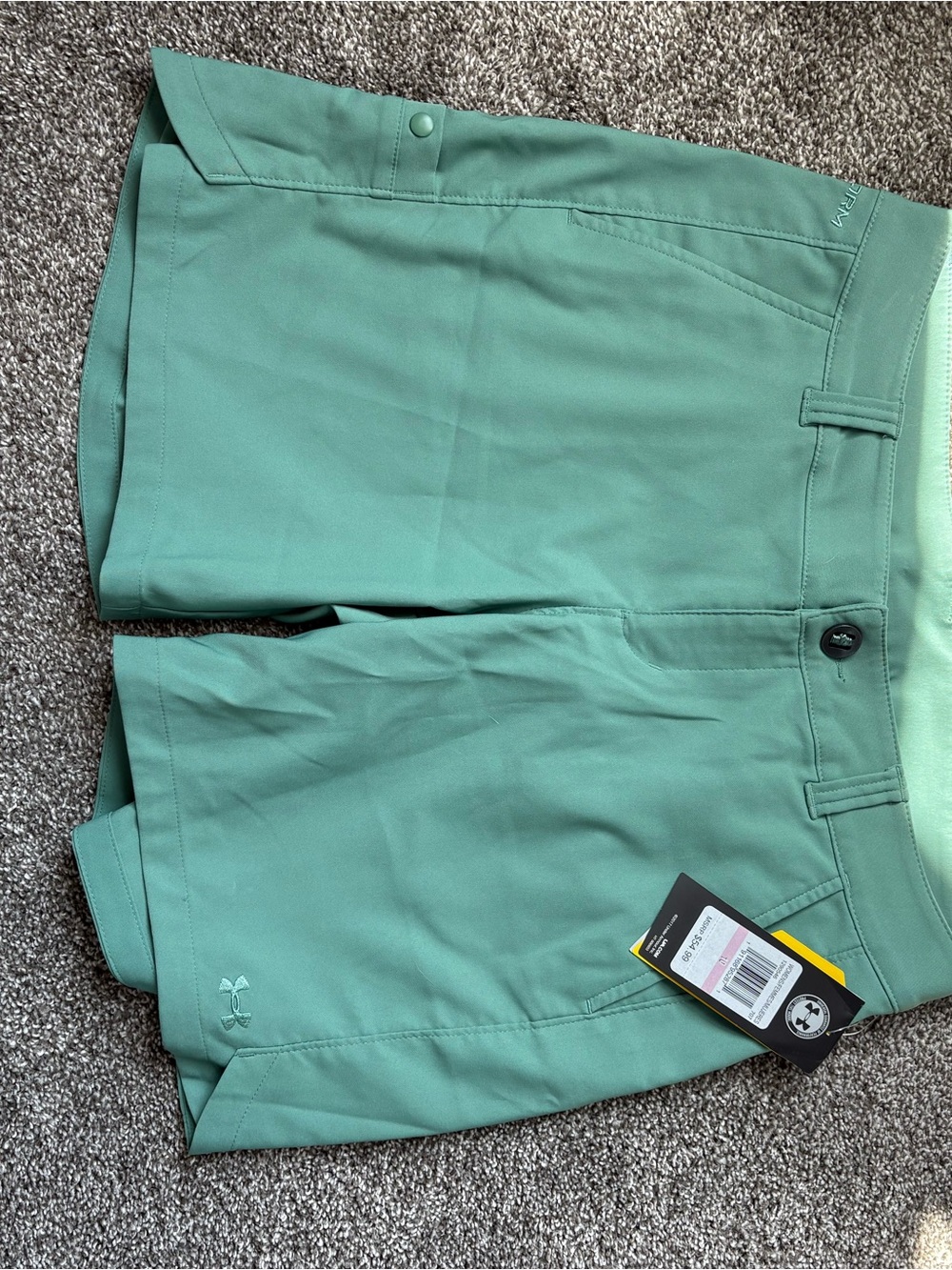 Under Armour Mint Green Athletic Shorts